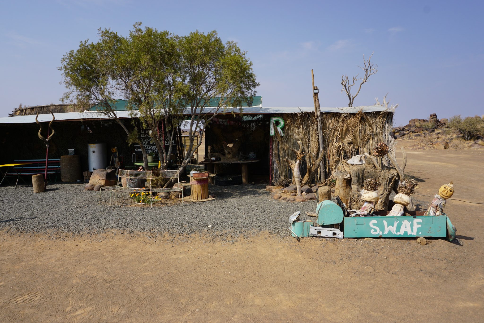 Namibia Reise: Unsere erste Campsite
