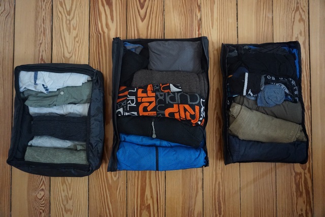 Packliste - Kleidersäcke