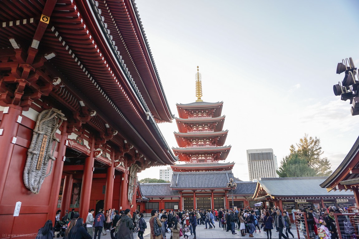 Tokio, Sensoji Tempel